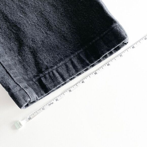 Wrangler Mens Denim Dark Wash Straight Jeans Black 40x29 - Picture 8 of 10